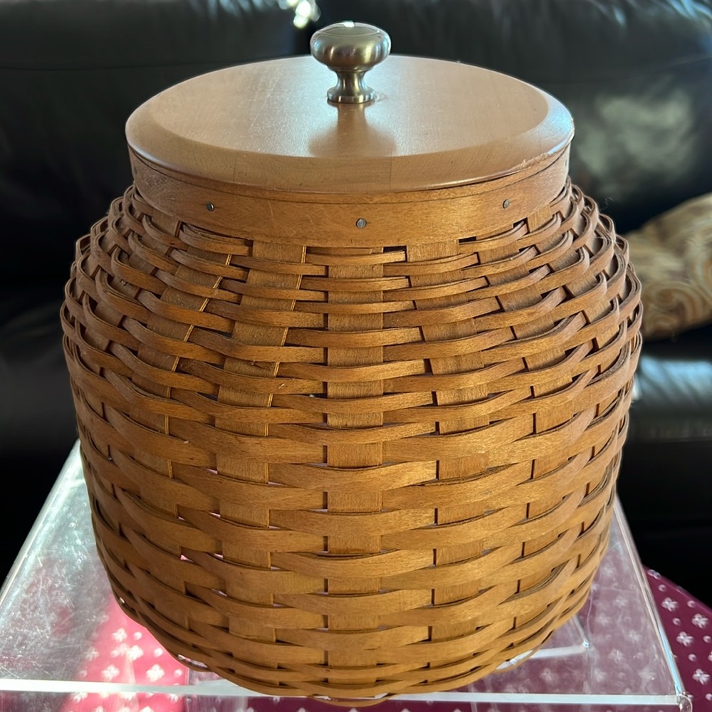 Longaberger Cookie Jar Basket